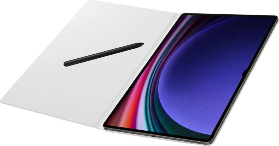 Чехол для планшета Samsung Smart Book Cover, для  Samsung Galaxy Tab S9 Ultra/S10 Ultra, белый [ef-bx910pwegru]